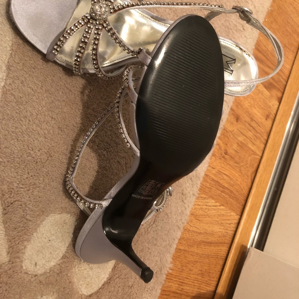 Silver, strap shoes - Picture 4 of 5